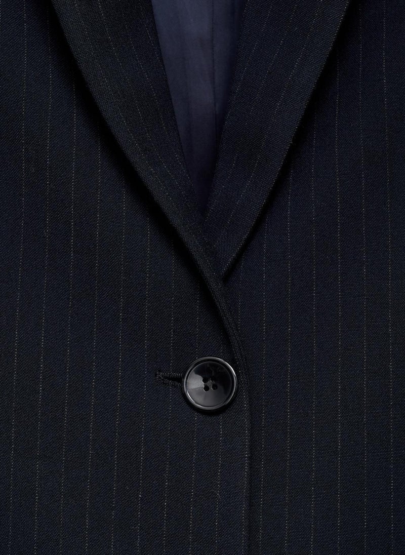 Pinstripe Suit Blazer
