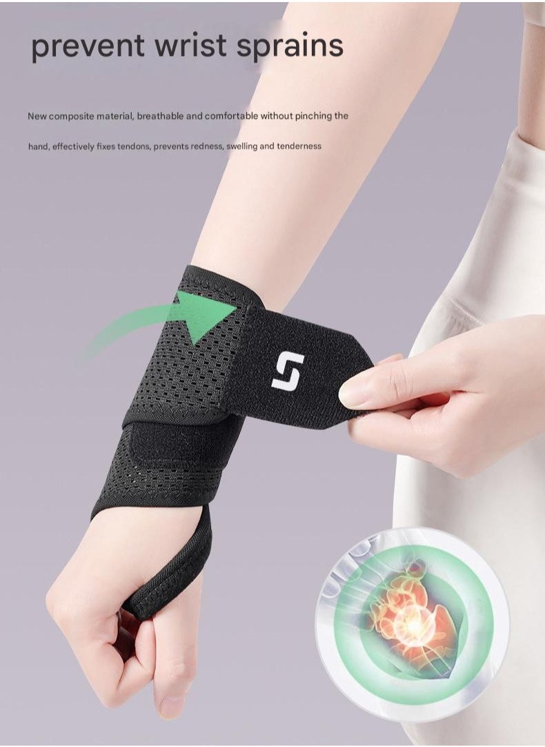 Sports And Fitness Wristband Wrist Sprain Tendon Sheath Male Only Female Only Joint Thin Breathable And Pressure Strap Summer