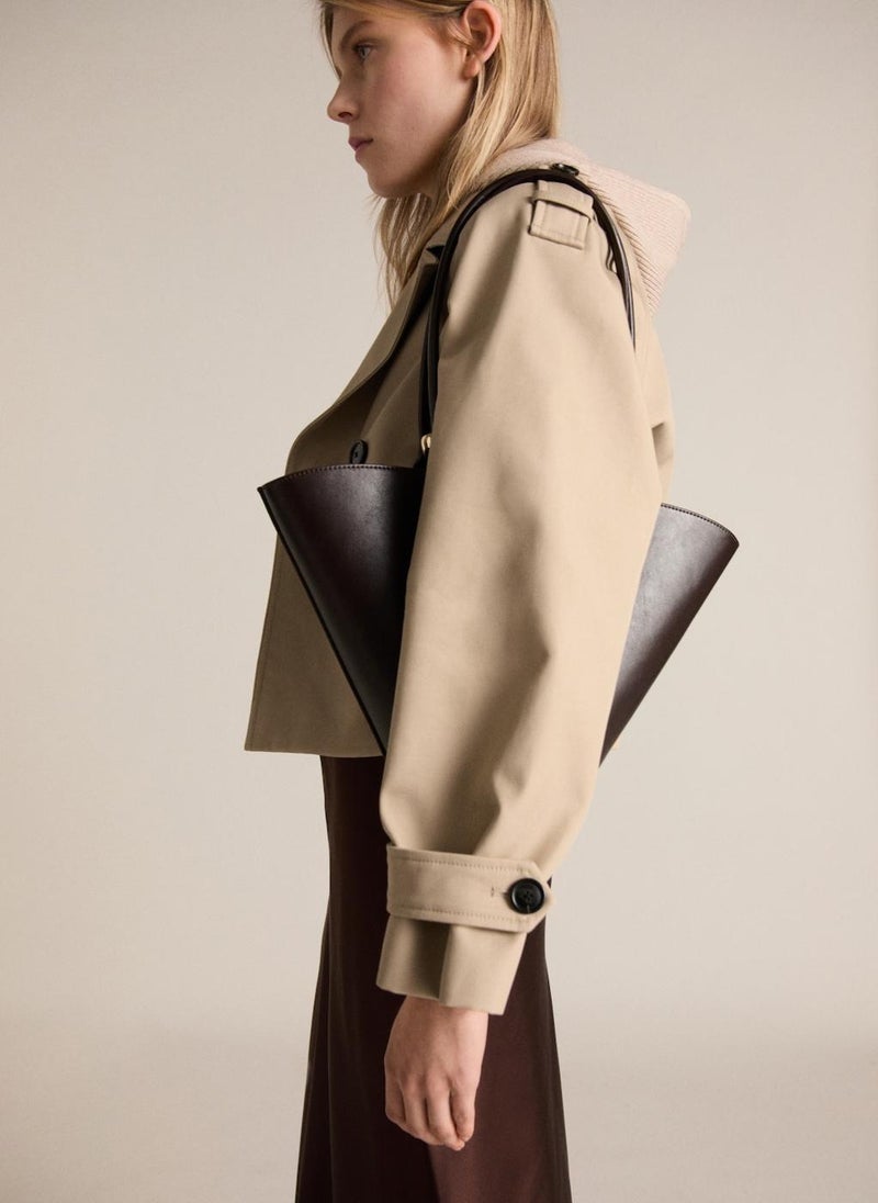 Lapels Double-Breasted Jacket