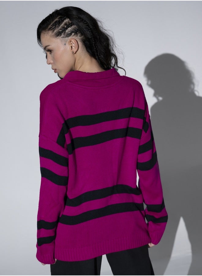 Multicolor Sweater For Women