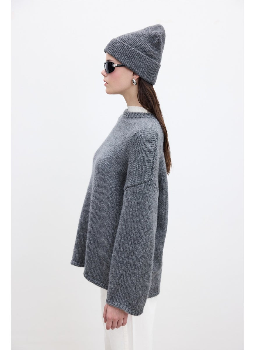 Oversize Sweater Anthracite