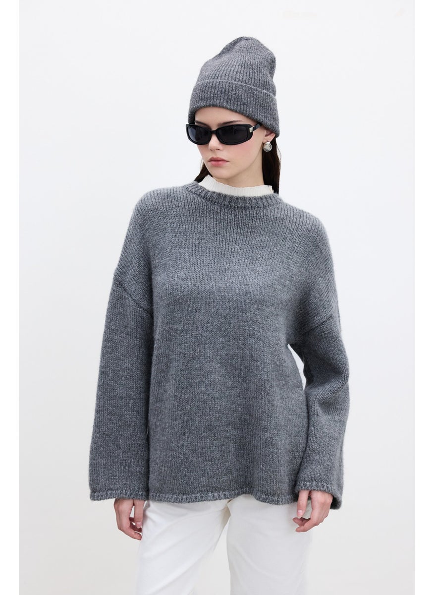 Oversize Sweater Anthracite