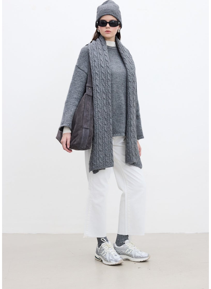 Oversize Sweater Anthracite