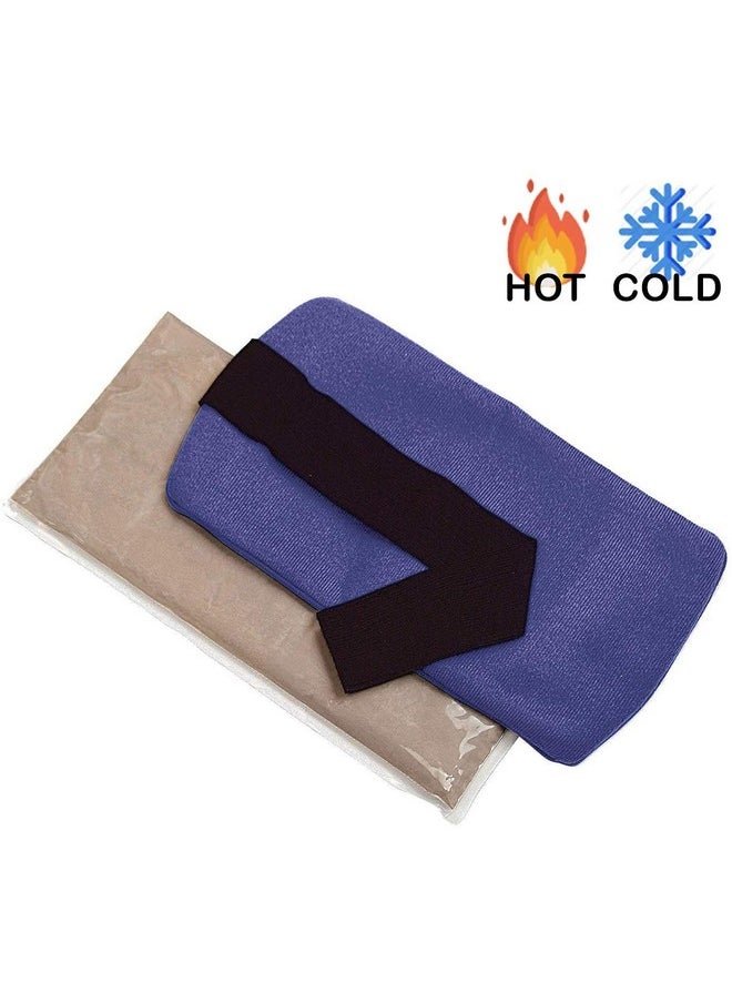 ThermiPaq Reusable Hot Pack And Cold Ice Pack For Injuries - Back, Neck, Shoulders, Elbows, Ankles, and Knee Ice Pack, Medium, 12 inches x 6 inches