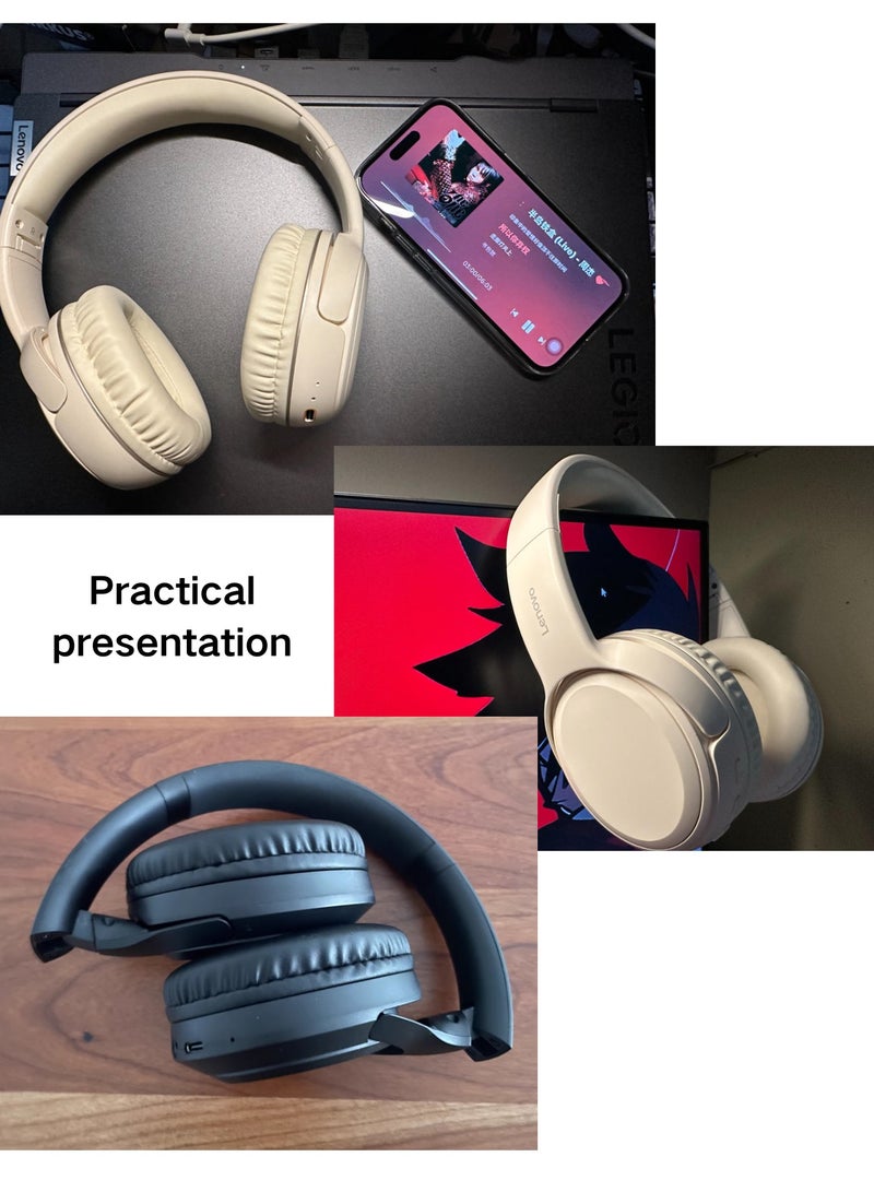 EB320 Foldable Bluetooth Headphones with 40mm Drivers for Immersive Sound and Comfortable Wireless Freedom black