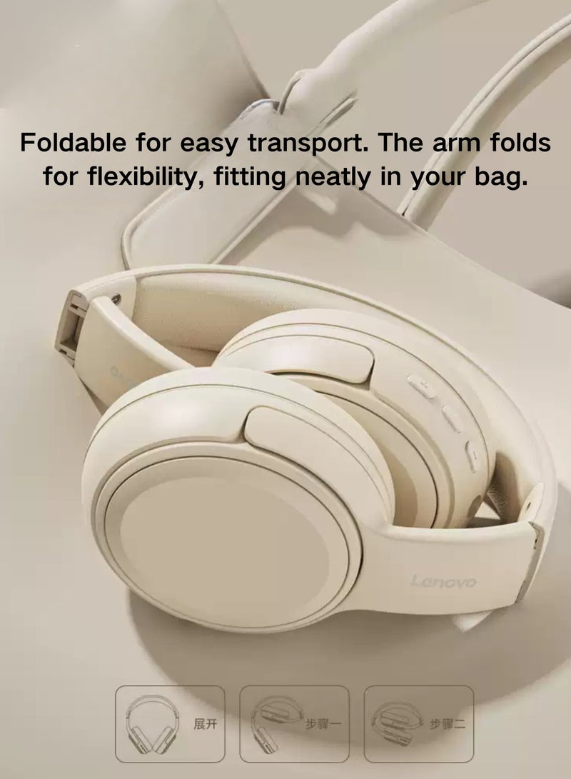 EB320 Foldable Bluetooth Headphones with 40mm Drivers for Immersive Sound and Comfortable Wireless Freedom black