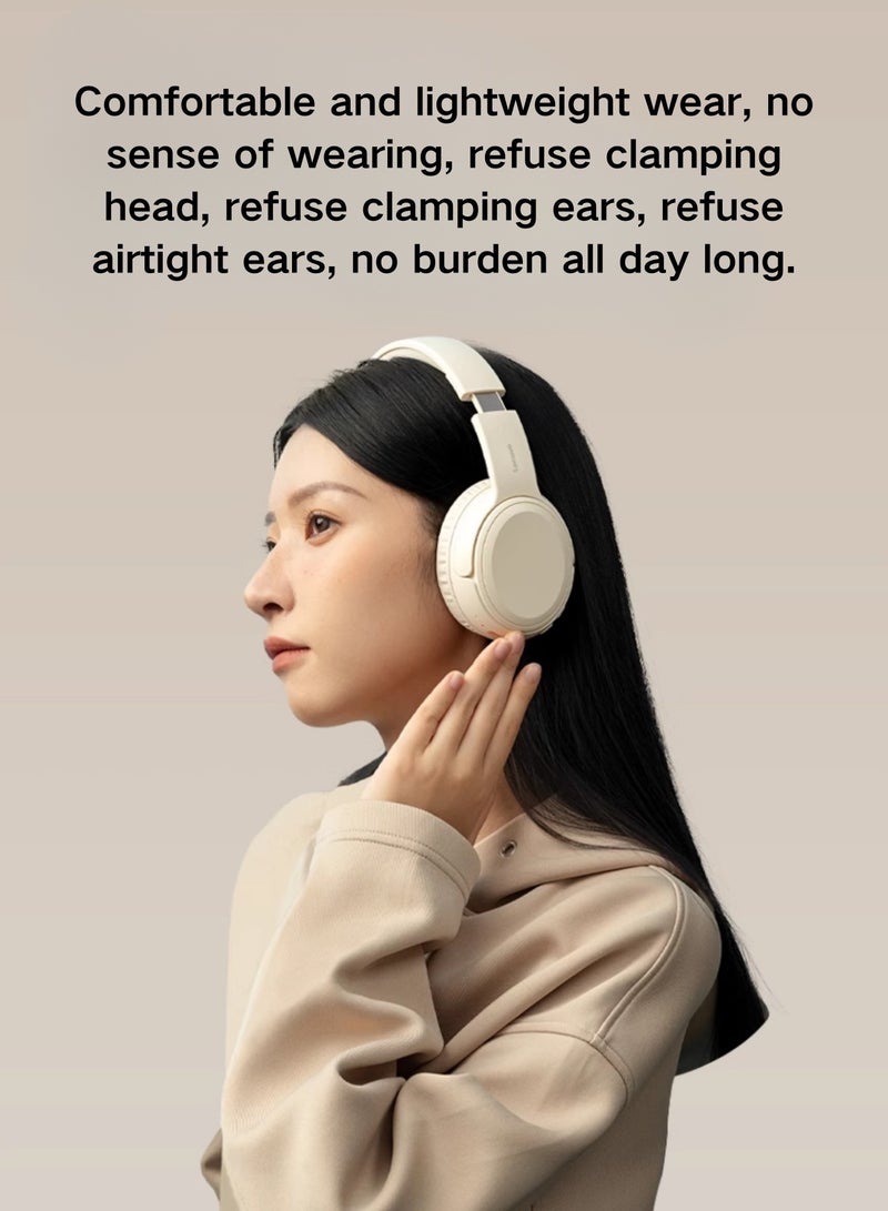 EB320 Foldable Bluetooth Headphones with 40mm Drivers for Immersive Sound and Comfortable Wireless Freedom black