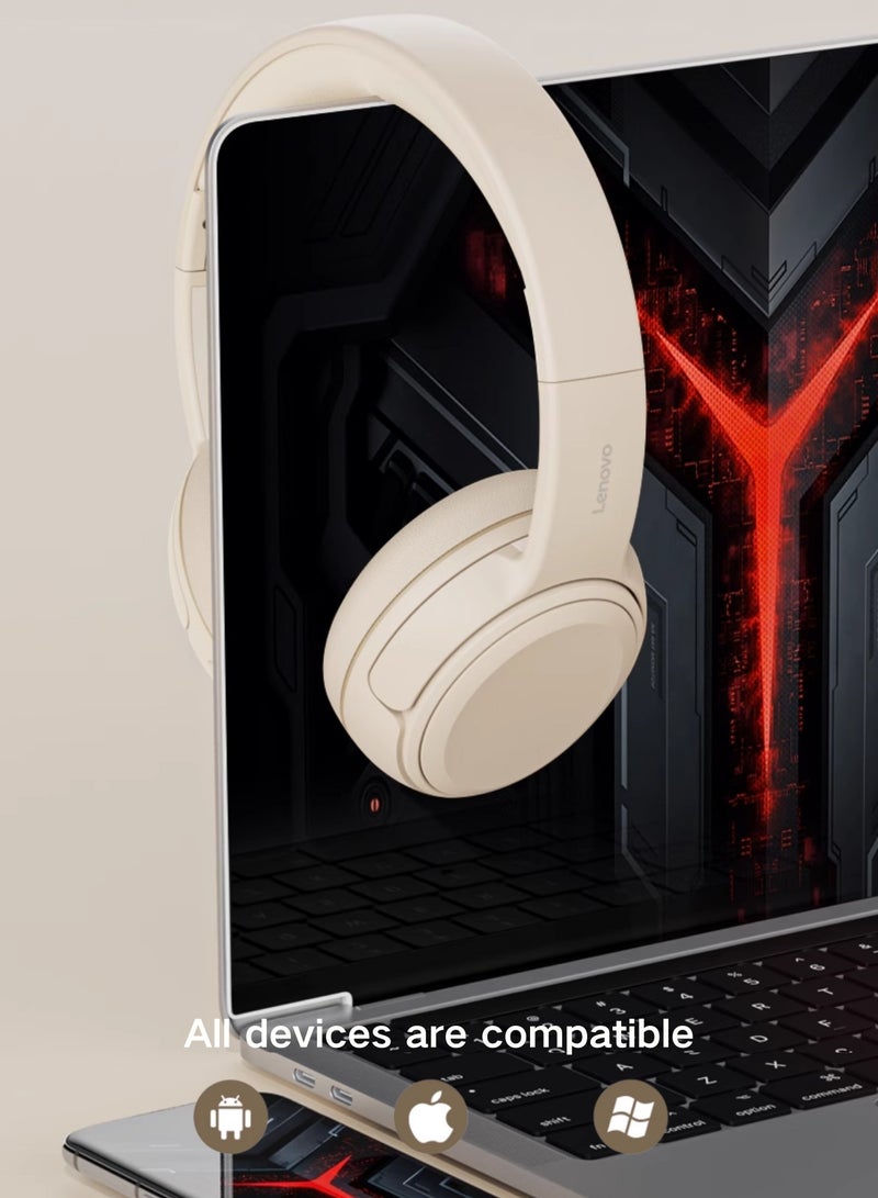 EB320 Foldable Bluetooth Headphones with 40mm Drivers for Immersive Sound and Comfortable Wireless Freedom black