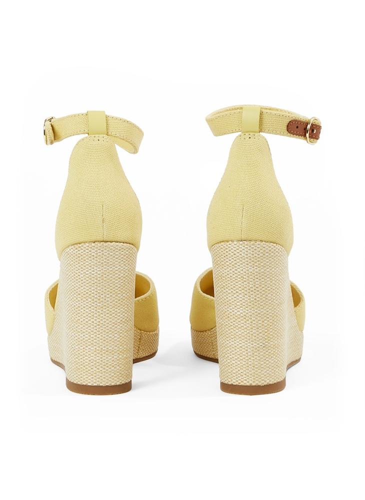 HIGH CLOSED TOE WEDGE ESPADRILLES