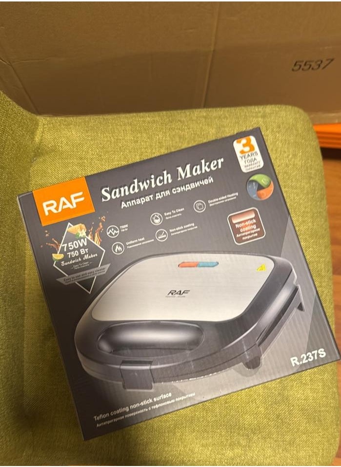 RAF Sandwich Maker: Enjoy Restaurant-Style Crispy, Golden & Delicious Sandwiches at Home – Fast, Easy & Mess-Free