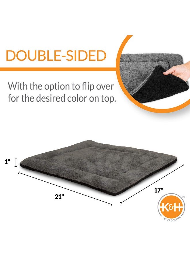K&H Pet Products Self-Warming Pet Pad Gray/Black 21 X 17 Inches