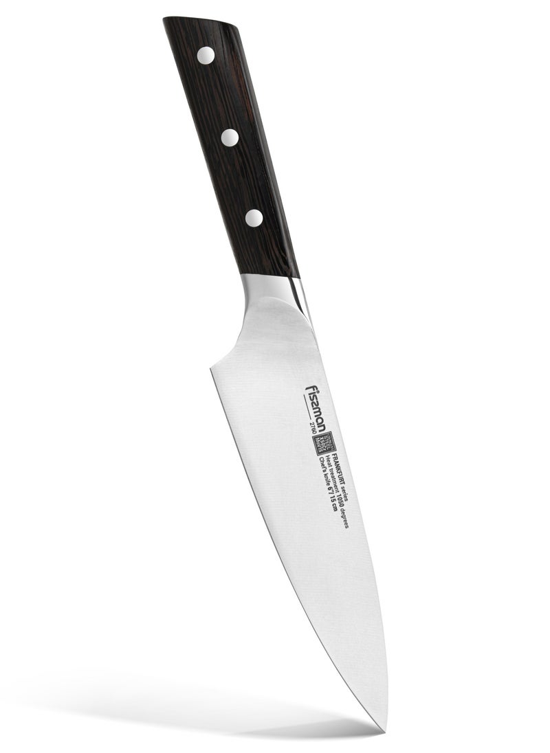 Fissman 6'' Chef's Knife FrankFruit Series, with Sturdy And Elegant Handle, Minimalist Design with Sharp Blade, Knives, Fruit And Vegetable, Meat, Geat For Home Kitchen And Restaurant