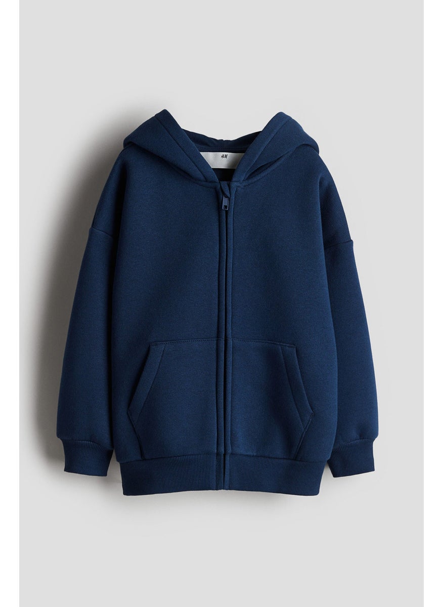 Oversized Zip-Through Hoodie