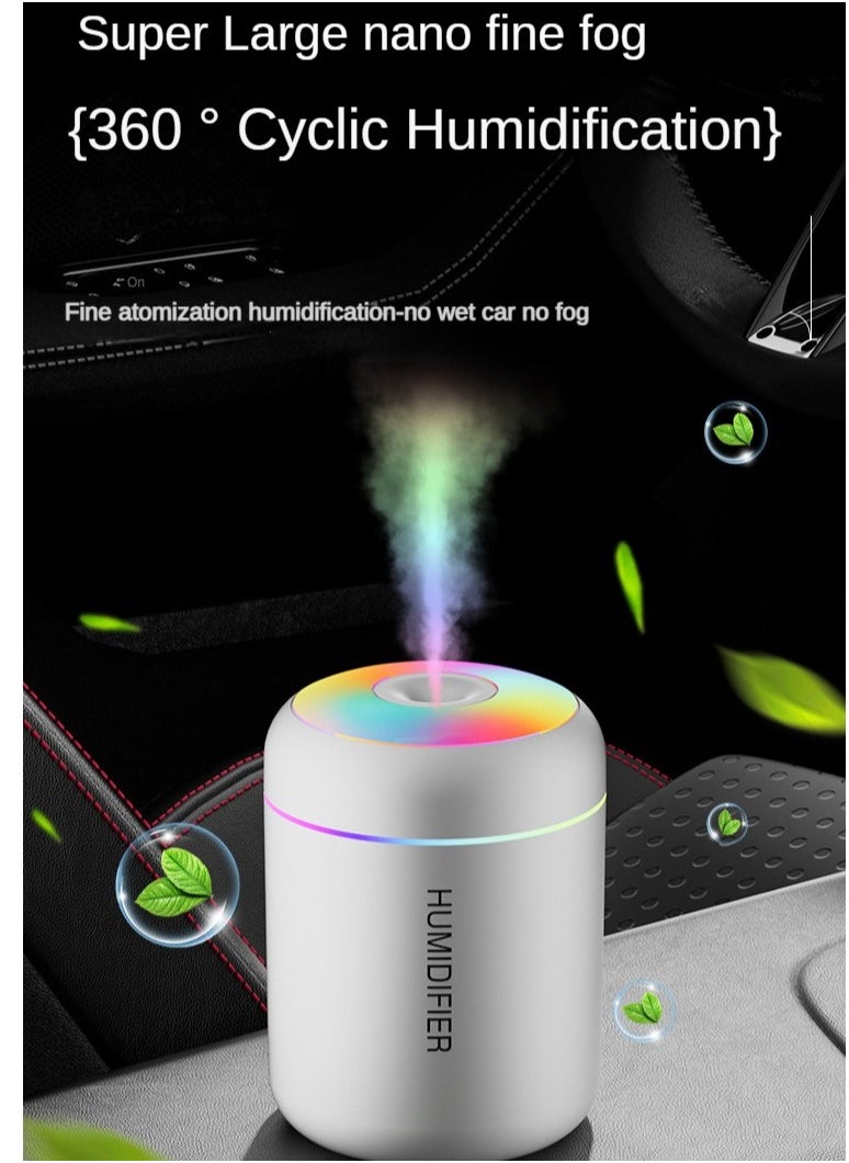 Car Essential Oil Diffuser, Humidifier,LED RGB Lighting,USB charge