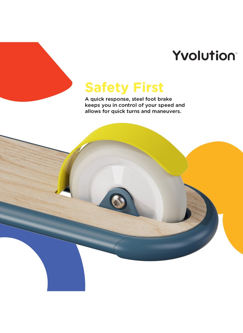 Yvolution Classic Glider - Blue