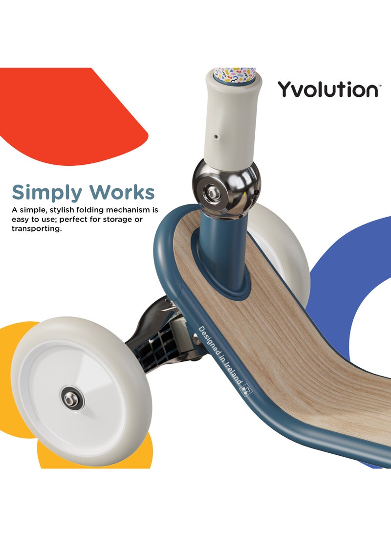 Yvolution Classic Glider - Blue