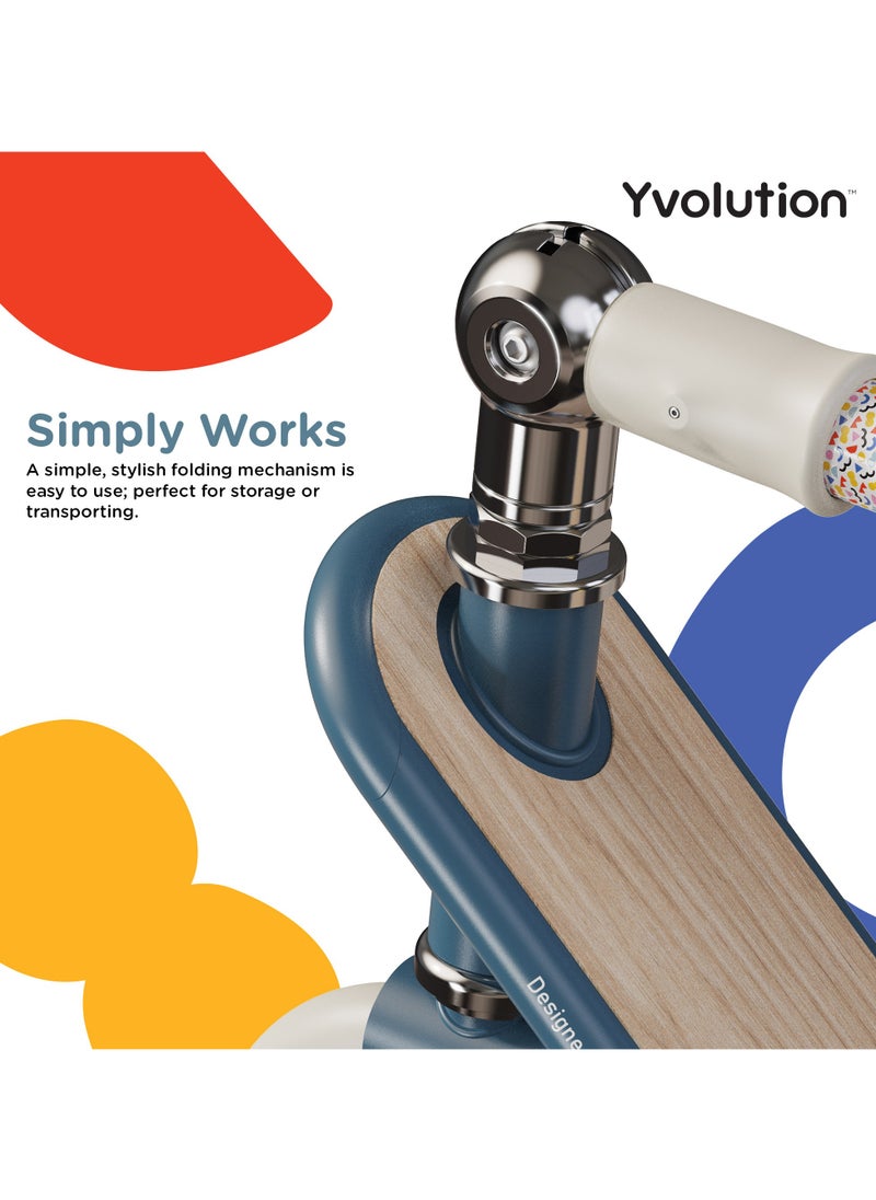 Yvolution Scoot Classic - Blue