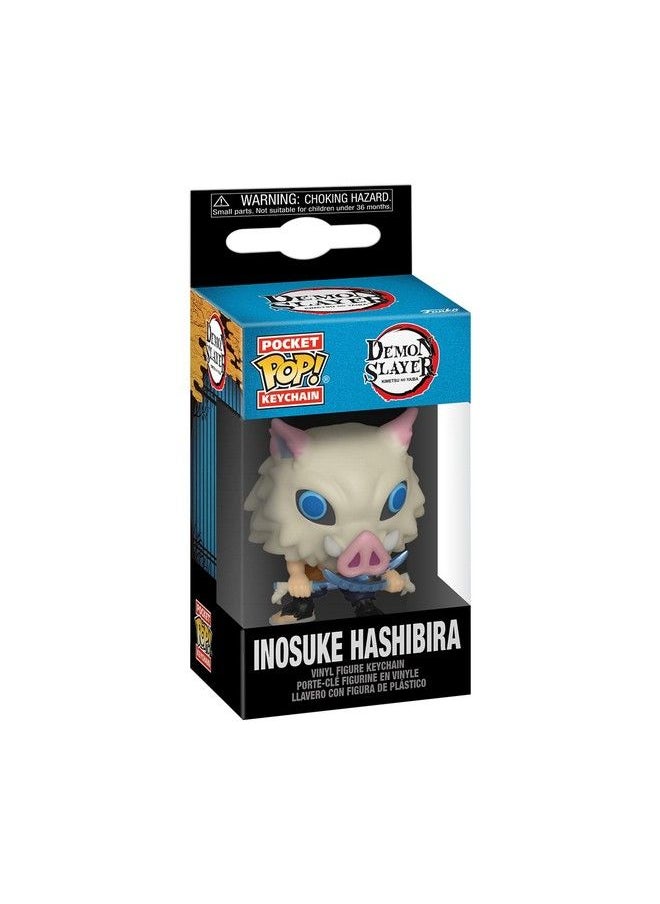 Pop! Keychain: Demon Slayer Inosuke Hashibira