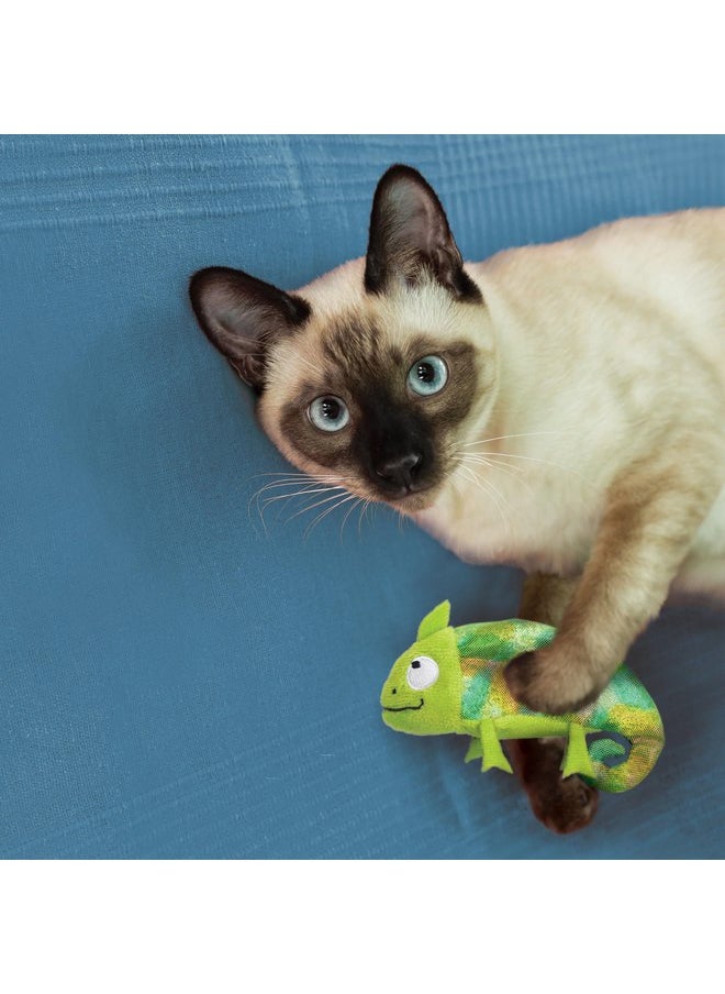 KONG Refillables Catnip Chameleon Toy