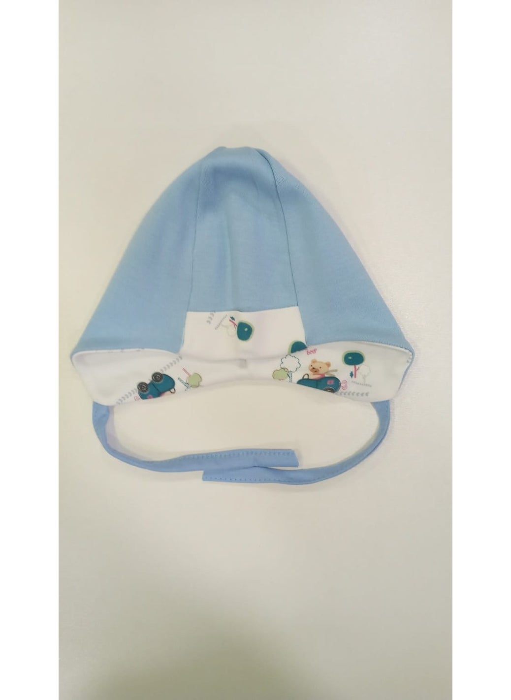 Sevi Baby Eared Newborn Cotton Hat