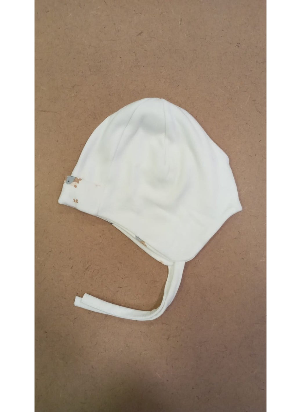 Sevi Baby Eared Newborn Cotton Hat