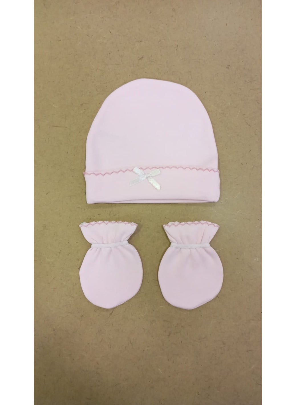 Newborn Hat Glove Set