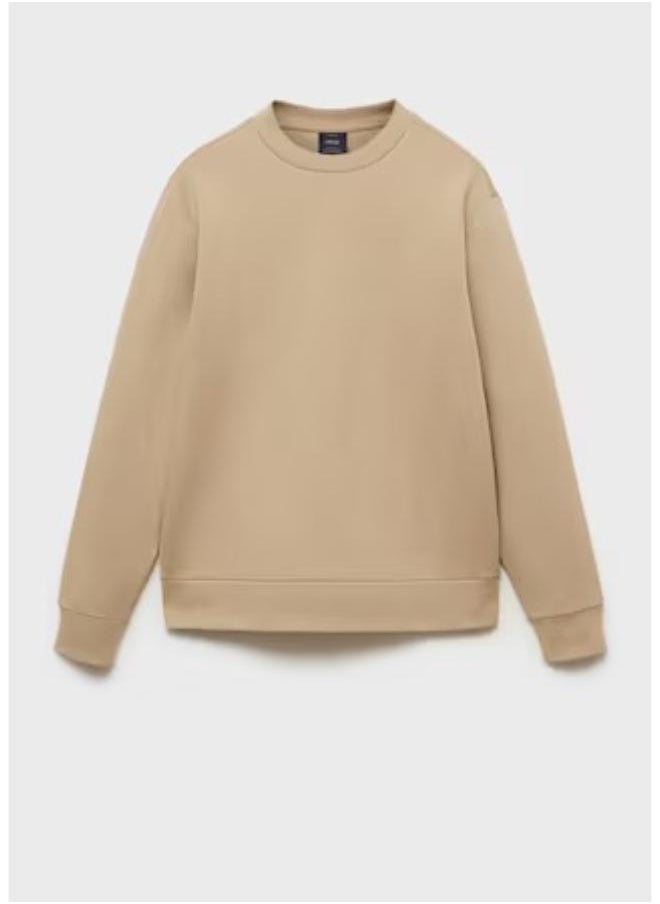 Regular-Fit Cotton Sweatshirt