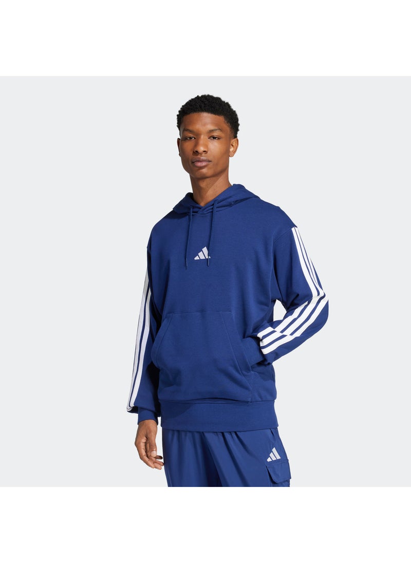 Essentials 3 Stripes French Terry Hoodie