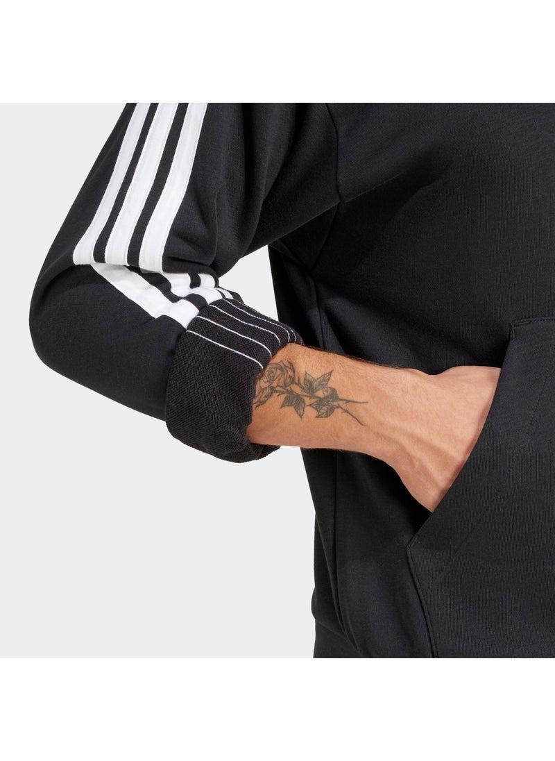 Essentials 3 Stripes French Terry Hoodie