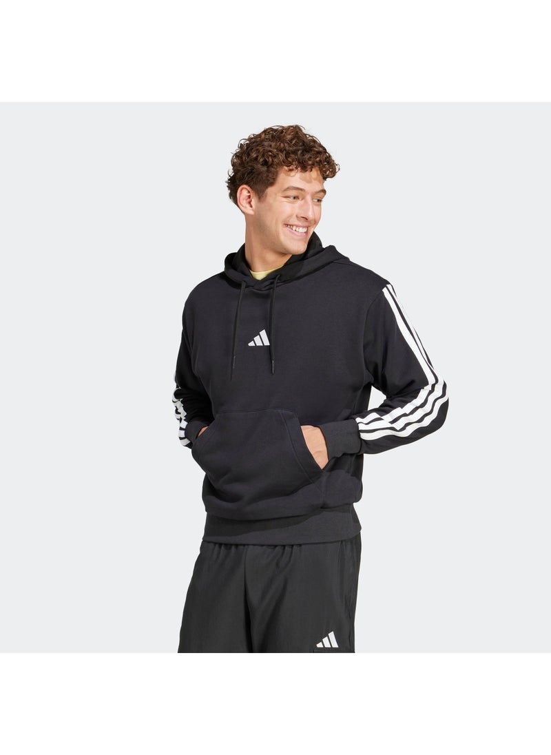 Essentials 3 Stripes French Terry Hoodie