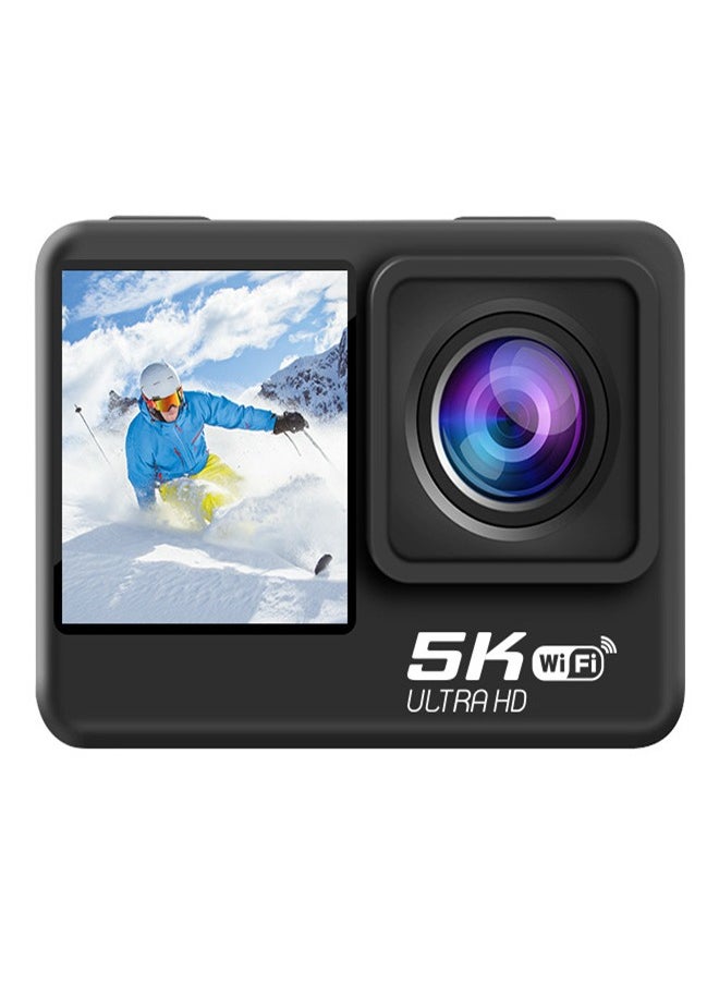 5K Sports Camera HD Touch Screen Dual Screen Waterproof Remote Control Camera Sports Anti-Shake Camera