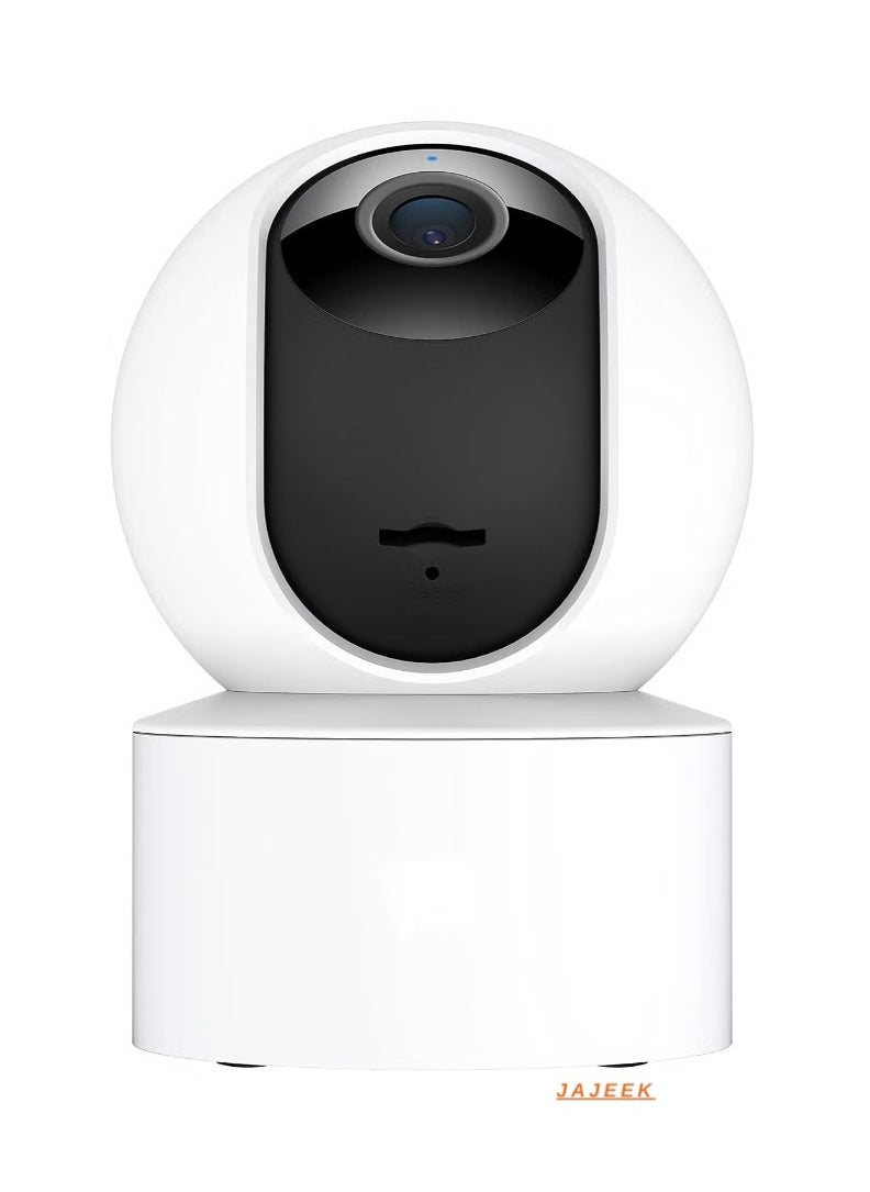 C200 Smart 3MP Dual Lens Security Camera – Dual Band Wi-Fi 6, 360° Pan & Tilt, Night Vision, Motion Detection, Waterproof, Indoor/Outdoor Surveillance Camera