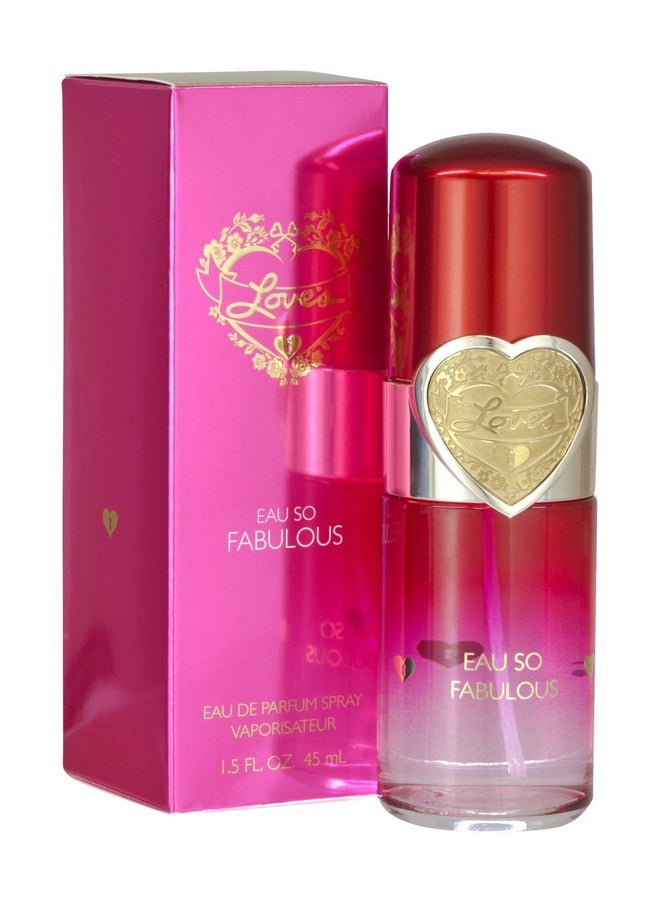 Love's Eau So Fabulous by Dana Eau De Parfum Spray 1.5 oz for Women