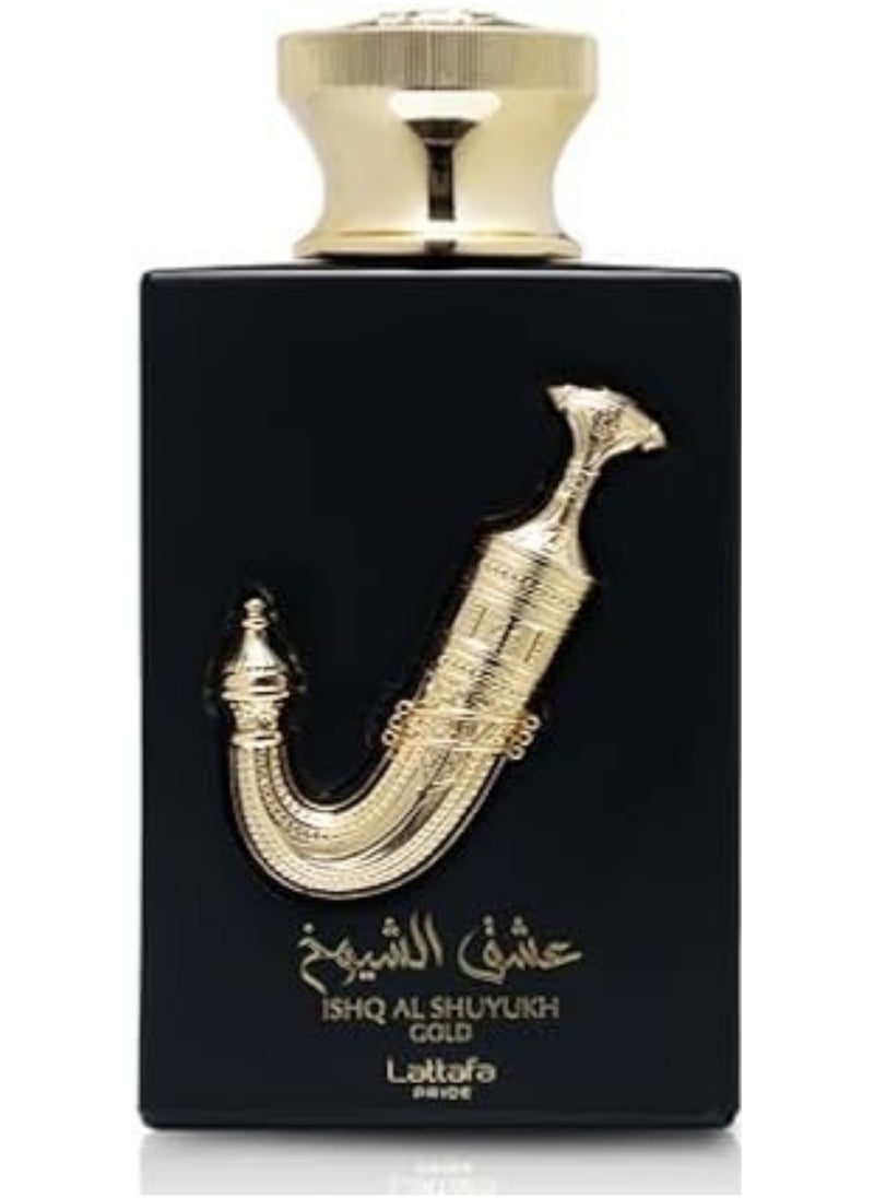 Lattafa Ishq Al Shuyukh Gold - Pride EDP 100ml | A Luxurious & Elegant Fragrance