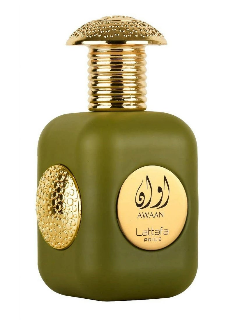 Lattafa Awaan Gold - Eau De Parfum for Unisex, 100ml | A Luxurious & Captivating