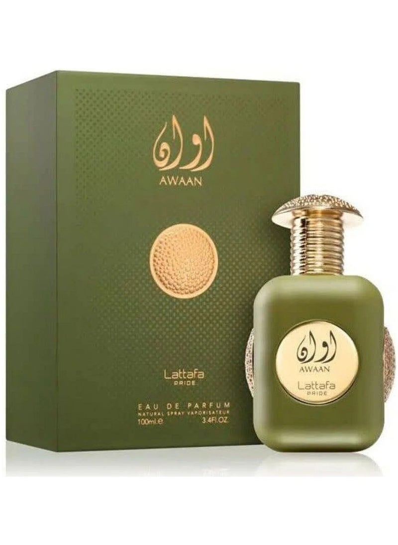 Lattafa Awaan Gold - Eau De Parfum for Unisex, 100ml | A Luxurious & Captivating