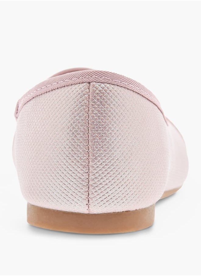 Girls Embellished Slip-On Ballerina Shoes Ramadan Collection