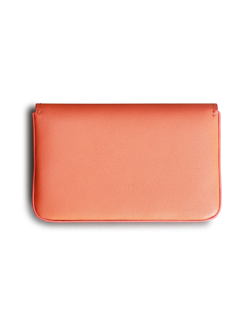 Magsnap Easy Wallet - Orange - Men's Vegan Leather Wallet