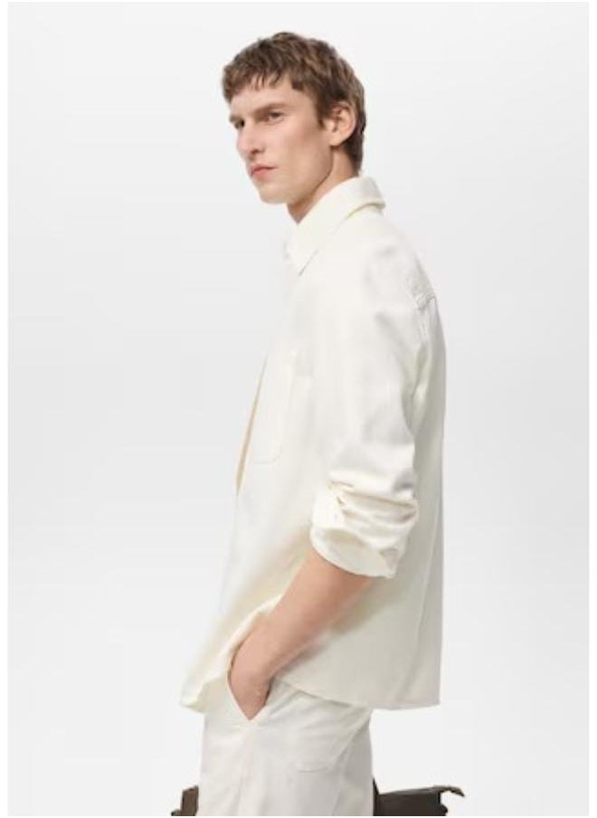 Tencel Regular Fit Overshirt