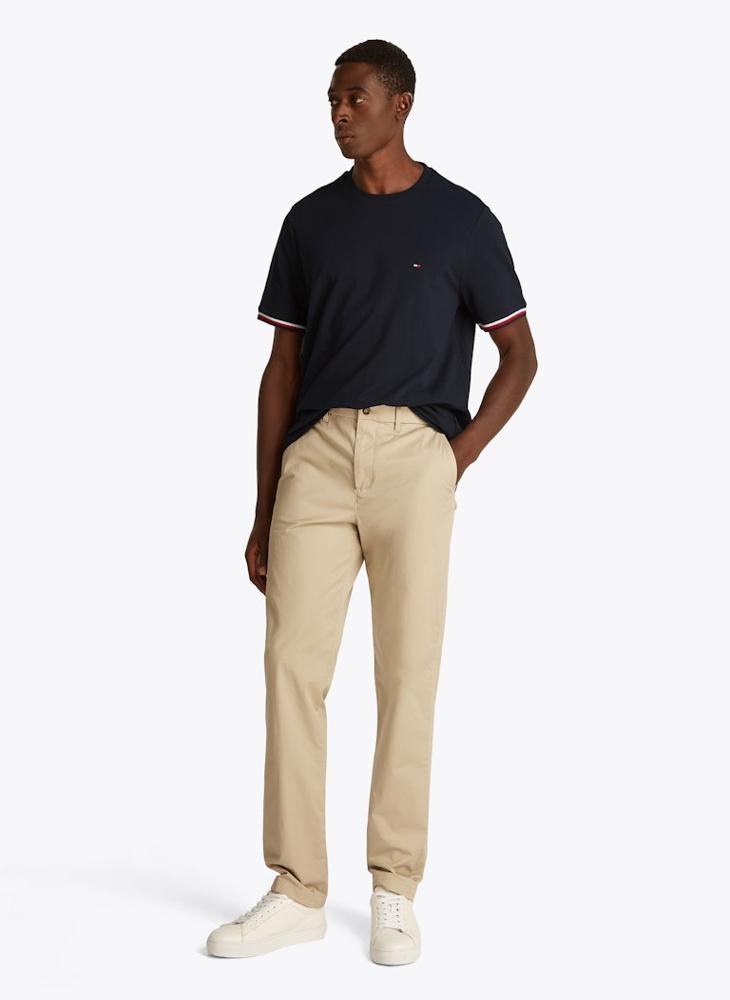 Global Stripe Cuff T-Shirt
