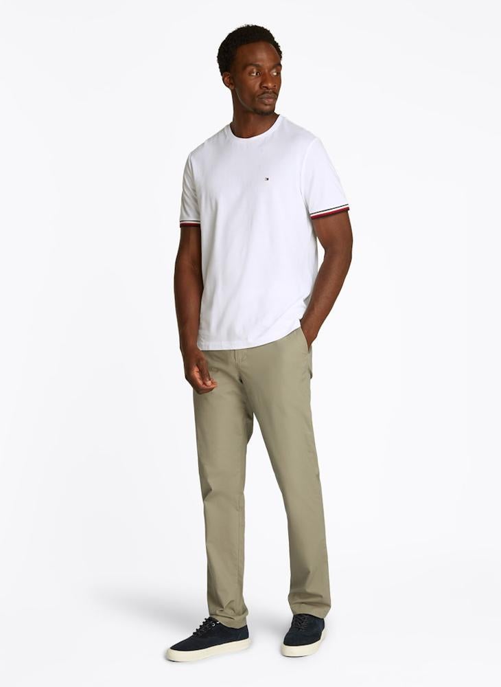 Global Stripe Cuff T-Shirt