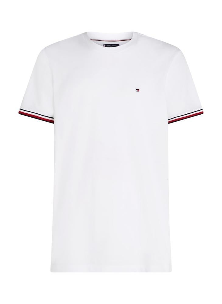 Global Stripe Cuff T-Shirt