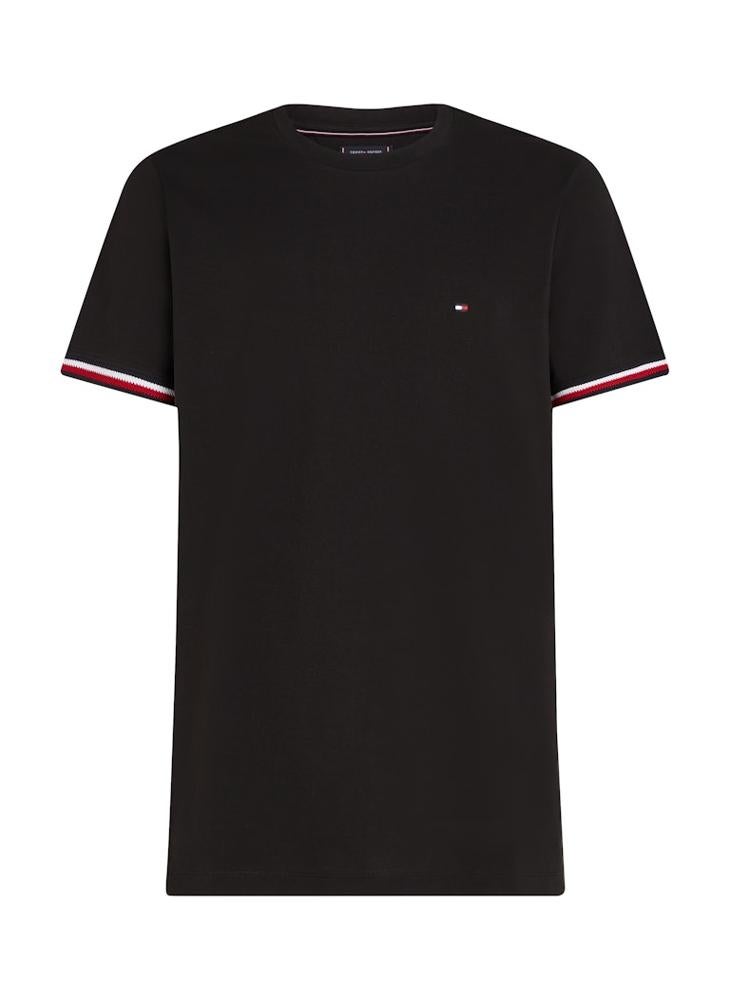 Global Stripe Cuff T-Shirt