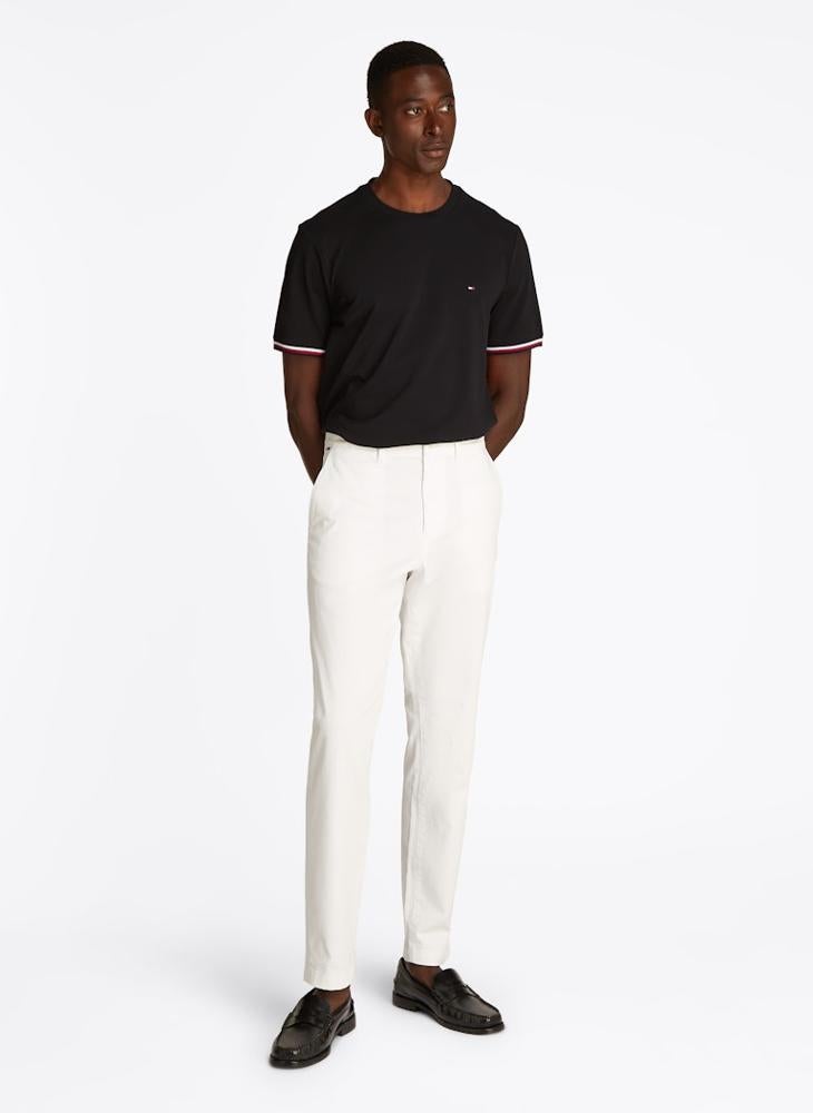Global Stripe Cuff T-Shirt