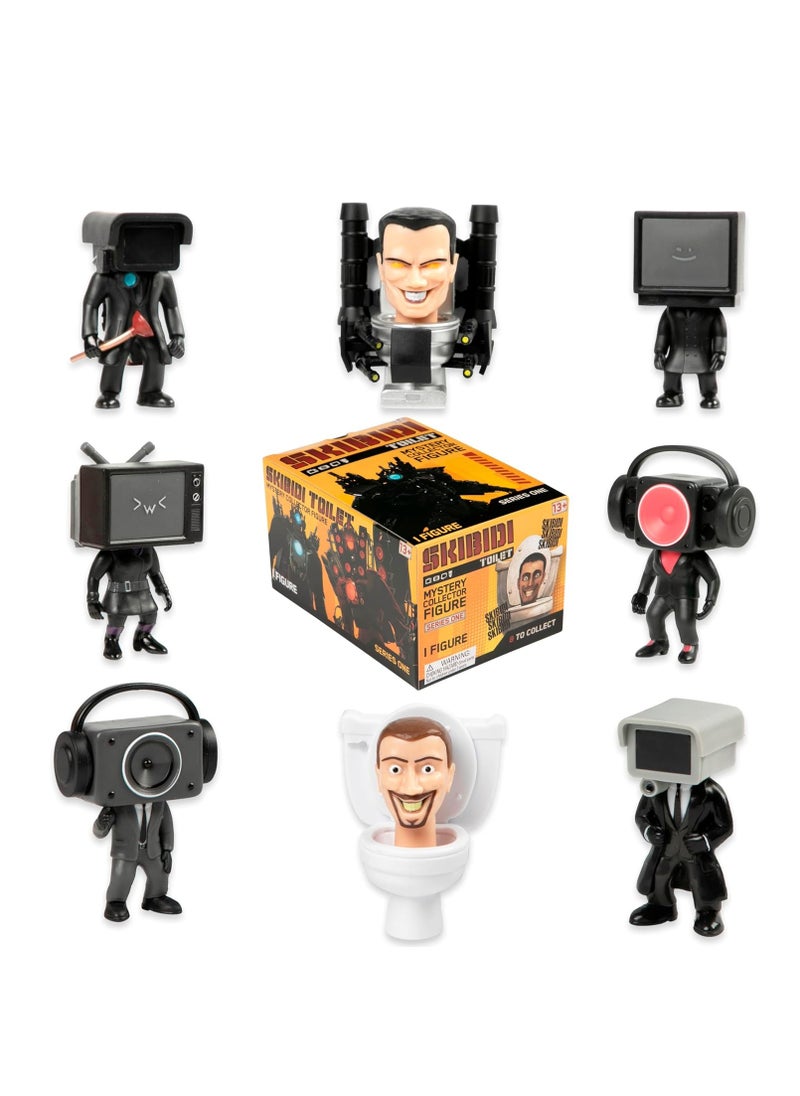 Skibidi Toilet Mystery Figure Collector Series - 1 Piece Only, Assorted