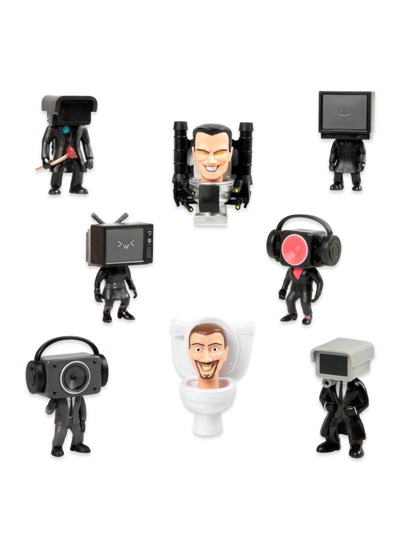 Skibidi Toilet Mystery Figure Collector Series - 1 Piece Only, Assorted