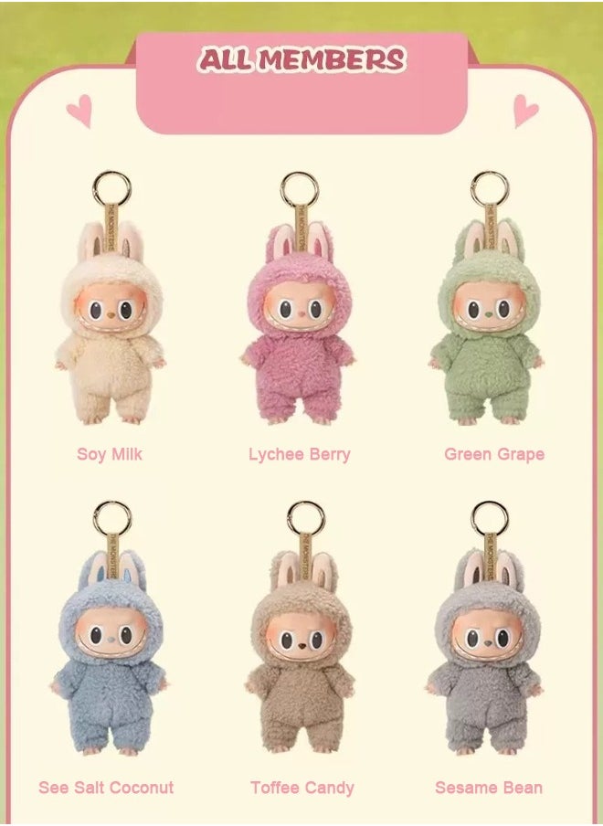 Labubu THE MONSTERS Exciting Macaron Series Random 1 piece Pop Mart blind box Collectible Toy Art（Blind box）