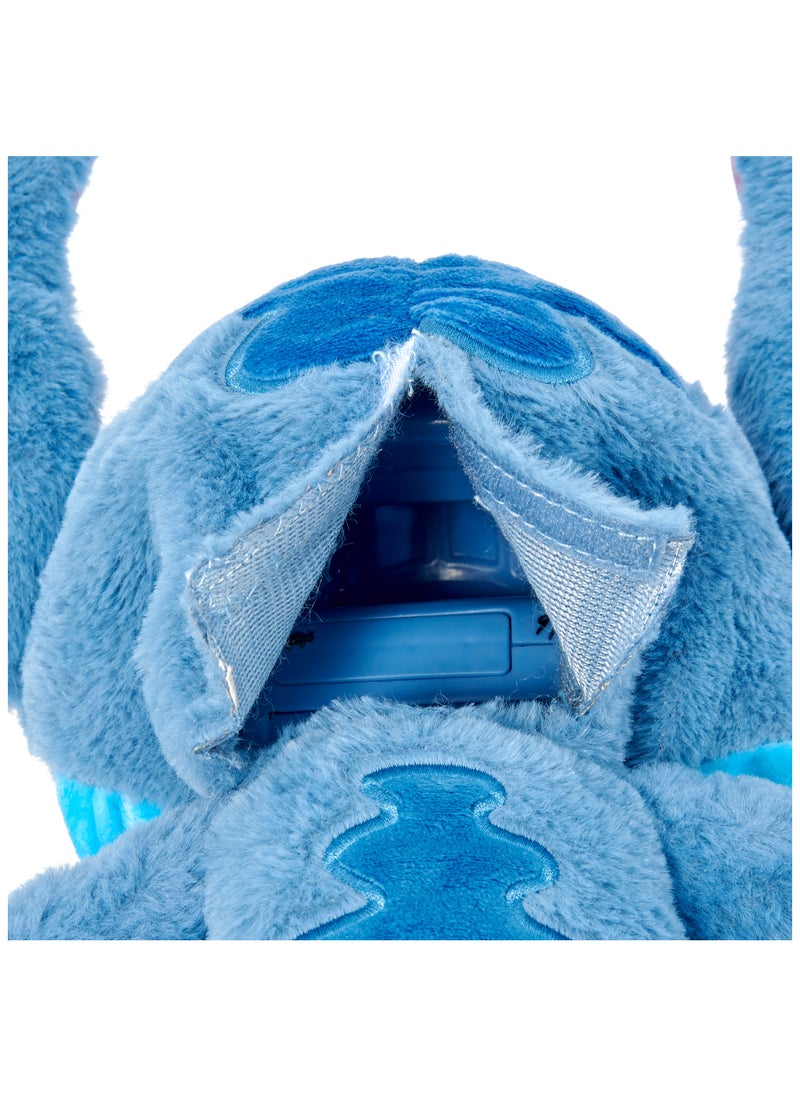 Disney Stitch Real FX Chatty Puppetronic | Lilo & Stitch | Puppet | Interactive Plush Toy | Soft Toy | With Fun Phrases and Sound | Gift for Kids and Adults
