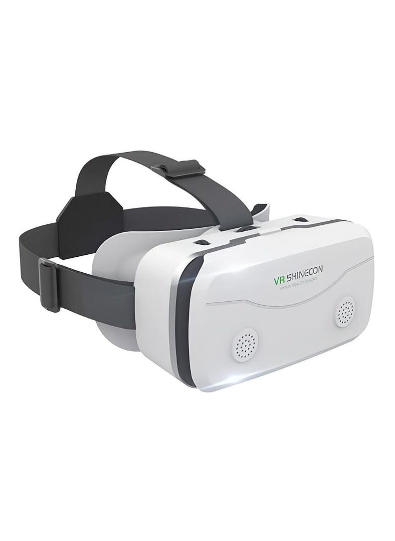 VR Glasses 3D Virtual Reality Head Wearing Gaming Digital Glasses for 4.5-7 inch Smartphones