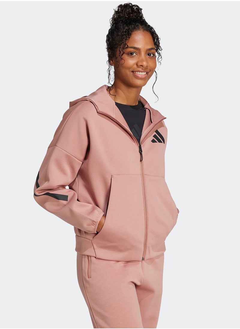 Adidas Z.N.E. Full-Zip Hoodie